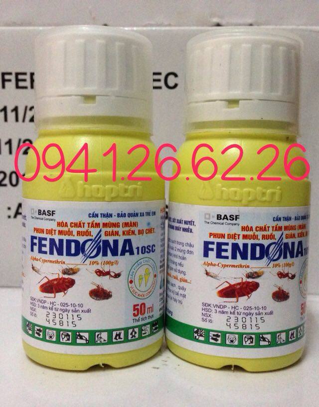 Thuốc diệt muỗi Fendona 10sc  An Toàn, hiệu quẩ trong vòng 6 tháng.